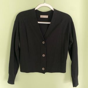 XXS Everlane Black Cashmere Cardigan